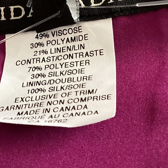 Lisa Baday tucked bodice dress NWT, size 8.  0680 - Picture 9 of 11